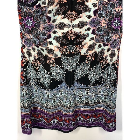 Xhilaration Women’s Sleeveless Mini Halter Dress Black Multicolor Size Small - Picture 9 of 9